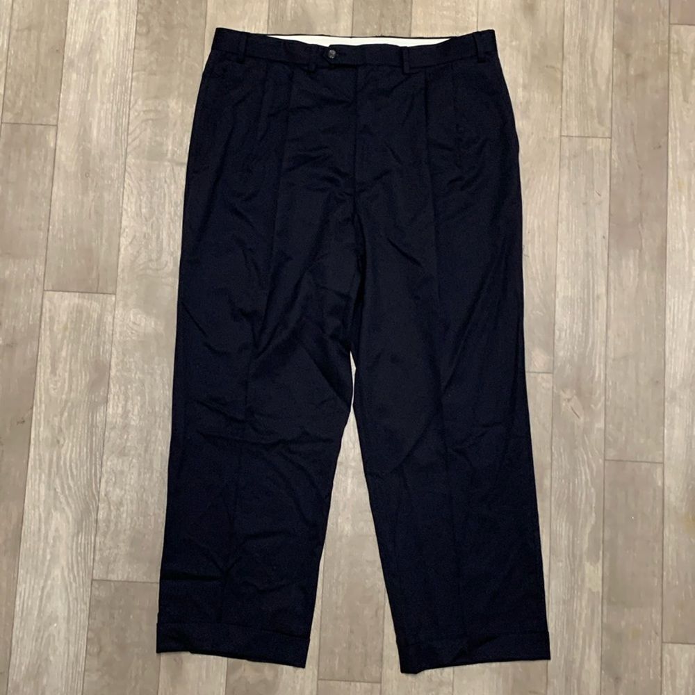 Mens Chaps Ralph Lauren 100% Wool Casual Dress‎ Chino Pants